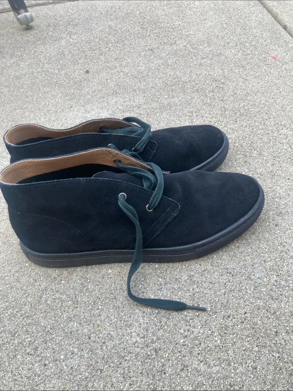 Men's Suede Polo Ralph Lauren suede boots. Men’s size 11.5 black